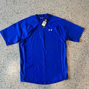 Under Armour Blue HeatGear Short Sleeve Top